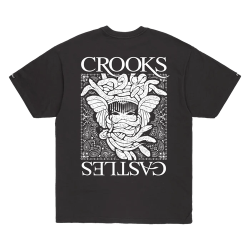 Crooks & Castles Goth Medusa Tee Black (4/10753)