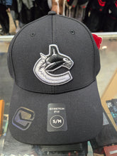 Load image into Gallery viewer, American Needle Vancouver Canucks Embossed Platinum Flexfit Cap (26011302)