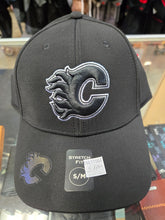 Load image into Gallery viewer, American Needle Calgary Flames Embossed Platinum Flexfit Cap (26011502)