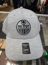 Load image into Gallery viewer, American Needle Edmonton Oliers Heathered Black Flexfit Cap (26011706)