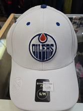 Load image into Gallery viewer, American Needle Edmonton Oliers Embossed White Flexfit Cap (26011703)
