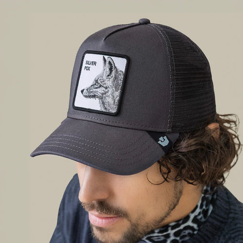 Goorin Bros. Silver Foxxx Snapback Trucker Hat (101 2399)