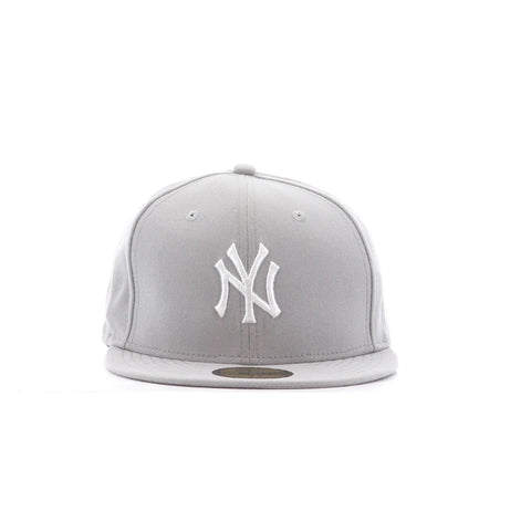 New Era New York Yankees Grey Basic 59Fifty Fitted (11591125)