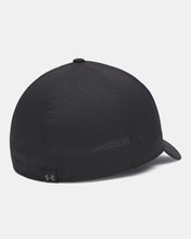Load image into Gallery viewer, Under Armour ArmourVent Low Mens Stretch Fit Cap Black Castlerock (1383438-004)