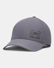 Load image into Gallery viewer, Under Armour ArmourVent Low Mens Stretch Fit Cap Castle Rock Black (1383438-027)