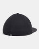 Under Armour Drive Mid Mens Stretch Fit Cap Clay Black/WHT (1389887-001)