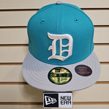 Load image into Gallery viewer, New Era Detroit Tigers 59Fifty Cap Teal (072309)
