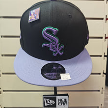Load image into Gallery viewer, New Era Chicago White Sox Big League Chew Ground Batt Grape 9Fifty Snapback (60506792)