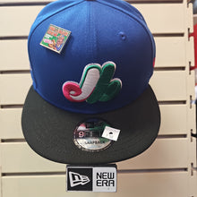 Load image into Gallery viewer, New Era Montreal Expos Big League Chew Wild Pitch Watermelon 9Fifty Snapback (60506869)