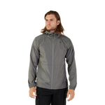 Fox Racing Base Over Windbreaker Jacket Pewter (30590-052)