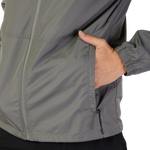Fox Racing Base Over Windbreaker Jacket Pewter (30590-052)