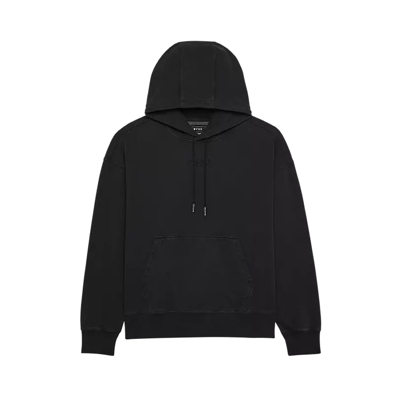 Fox Racing Wordmark Oversilzed Pullover Hoodie BLK (32865001)