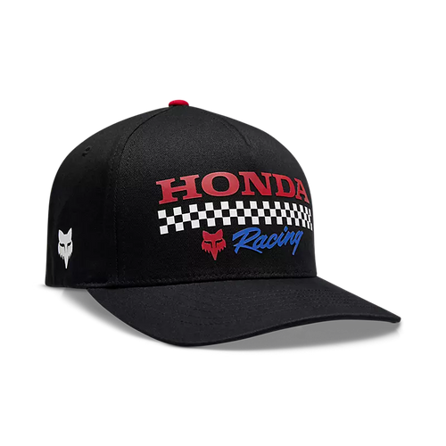 Fox Racing Honda Flexfit Hat BLK(33382001)