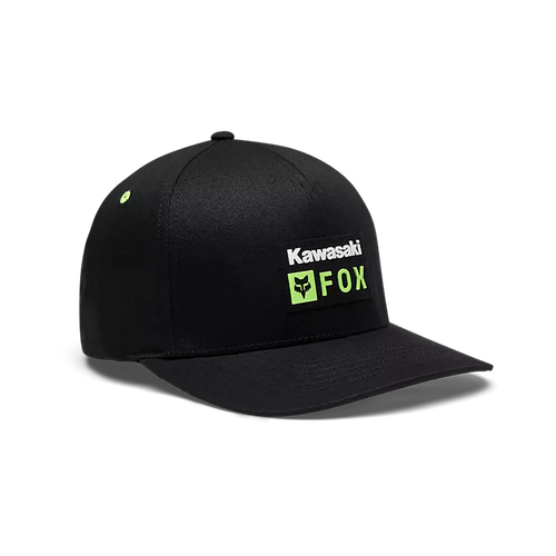 Fox Racing Kawasaki Flexfit Hat BLK(33383001)