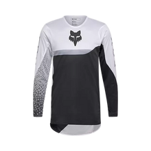 Load image into Gallery viewer, Fox Racing Flexair Fracture WHT/BLK Jersey (36316-058)
