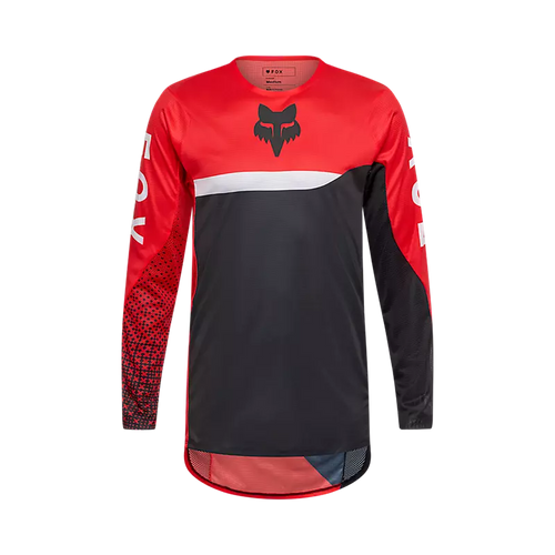 Fox Racing Flexair Fracture WHT/REDJersey (36316-110)