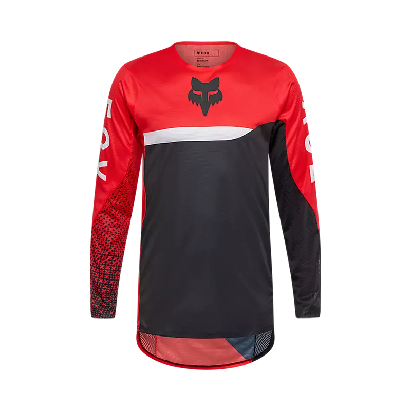 Fox Racing Flexair Fracture WHT/REDJersey (36316-110)