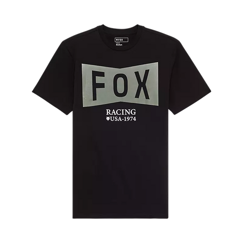Fox Racing Typeface Premium Tee Black (36457001)