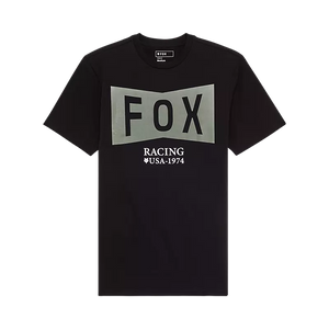 Fox Racing Typeface Premium Tee Black (36457001)