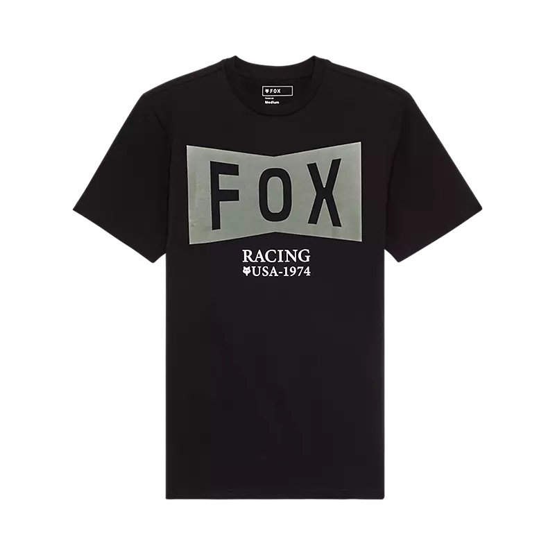 Fox Racing Typeface Premium Tee Black (36457001)