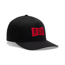 Load image into Gallery viewer, Fox Racing Typeface Flexfit Hat BLK(37616001)