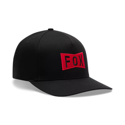 Fox Racing Typeface Flexfit Hat BLK(37616001)