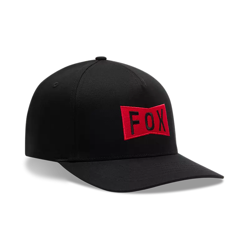 Fox Racing Typeface Flexfit Hat BLK(37616001)
