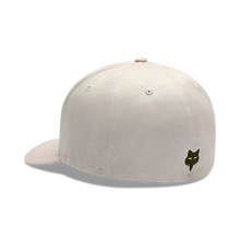 Load image into Gallery viewer, Fox Racing Typeface Flexfit Hat WHT(37616244)