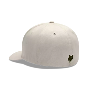 Fox Racing Typeface Flexfit Hat WHT(37616244)