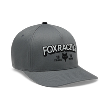 Load image into Gallery viewer, Fox Racing Bold Flexfit Hat Pewter Grey (38440052)
