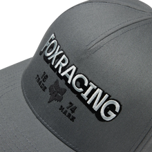 Load image into Gallery viewer, Fox Racing Bold Flexfit Hat Pewter Grey (38440052)