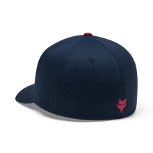 Load image into Gallery viewer, Fox Racing Bold Flexfit Hat Midnight Blue (38440329)