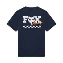Load image into Gallery viewer, Fox Racing Checker 195 Original Tee MDNBLU(38496329)
