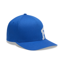 Load image into Gallery viewer, Fox Racing F Head X Flexfit Hat Blue (40414002)