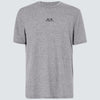 Oakley Bark New Short Sleeve Athletic Heathered Grey (457131-24G)