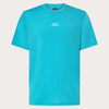 Oakley Bark New Short Sleeve Swimming Pool Blue(457131-6HM)