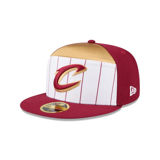 New Era Cleveland Cavalier Tip-Off Split Panel 59Fifty Fitted (60760696)