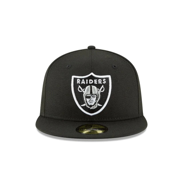 New Era Las Vegas Raiders Basic NFL Collection B&W 59Fifty Fitted (11352440)