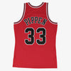Mitchell & Ness Men's Scottie Pippen Red Chicago Bulls 1997/98 Hardwood Classics Swingman Player Jersey (200105535)