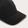 Oakley Bark Embossed Pitch Black Flame Red Hat (902102-04C)