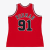 Mitchell & Ness Dennis Rodman Chicago Bulls 1997-98 Red Swingman Player Jersey (200105527)