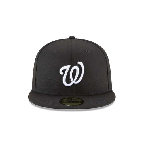 New Era Washing Nationals Basic B/W  59Fifty Fitted (11591091)