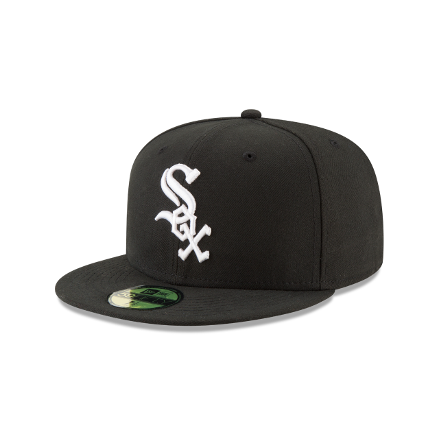 New Era Chicago White Sox GM Black & White 59Fifty Cap (70358700)