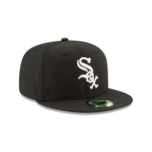 New Era Chicago White Sox GM Black & White 59Fifty Cap (70358700)