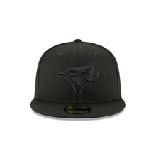 Load image into Gallery viewer, New Era Toronto Blue Jays Black and Black Basic 59Fifty Fitted (11591094)