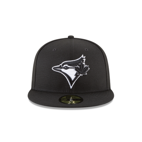 New Era Toronto Blue Jays Black and White Basic 59Fifty Fitted (11591093)