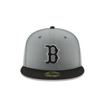 New Era Boston Red Sox Steel and Black Basic 59Fifty Fitted (11591171)
