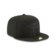 Load image into Gallery viewer, New Era Toronto Blue Jays Black and Black Basic 59Fifty Fitted (11591094)