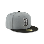 New Era Boston Red Sox Steel and Black Basic 59Fifty Fitted (11591171)