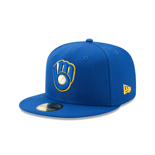 New Era Milwaukee Brewers ALT 2017 Authentic Collection 59Fifty Fitted Cap (70361064)